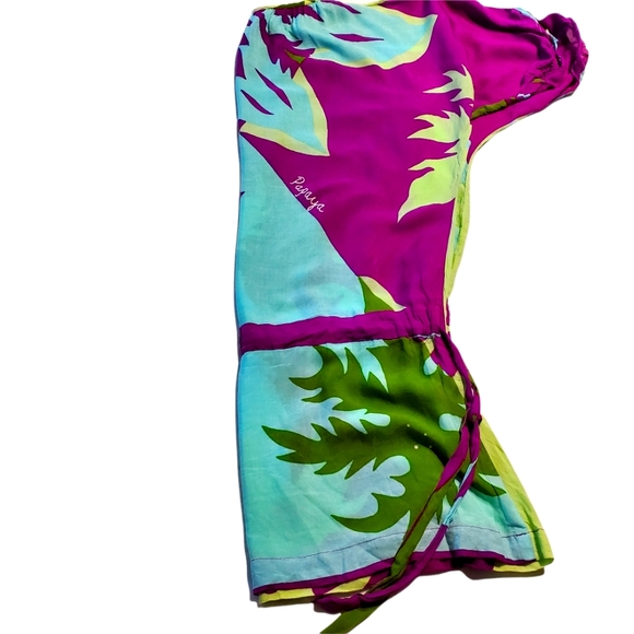 Tropical coldshoulder tunic dress - Picture 3 of 4